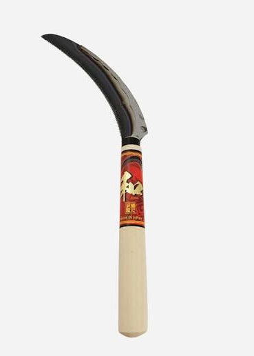 Maruyoshi Flax Cutter with a decorative handle on a white background